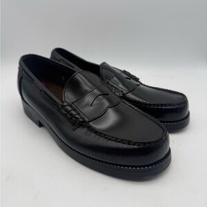 NEW G.H. Bass Weejuns Penny Loafers Black Leather Size 8.5 M